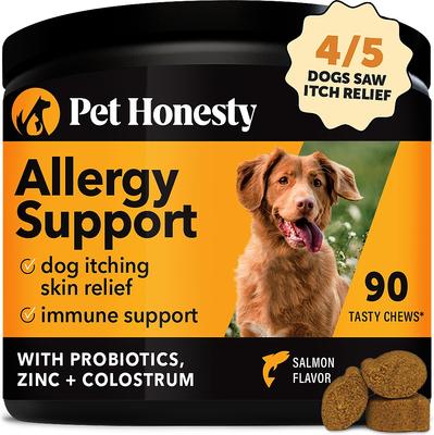 Bundle: Pet Honesty Allergy Relief Snacks Immunity Strength & Digestive Health Soft Chews Dog Supplement, 90 count & Pet Honesty 10-for-1 Multivitamin with Glucosamine Snacks Soft Chews Dog Supplement, 90 count