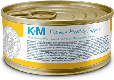 K+M Kidney + Mobility Support Grain-Free Wet Cat Food, 5.5-oz, case of 24