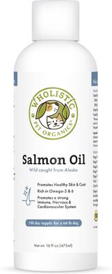 Wild Salmon Oil Omega Support for Dogs & Cats Supplement, 16-fl oz