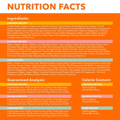 Perfect Portions Variety Pack Grain-Free Cuts in Gravy Wet Cat Food, 2.6-oz tray, case of 24