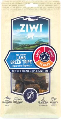 Air-Dried Lamb Green Tripe Dog Chews, 2.8-oz bag