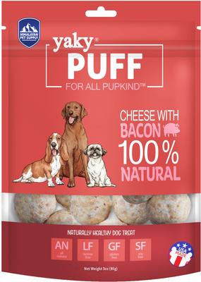 Grain-Free yakyPUFF Chicken Dog Treats, 3-oz bag
