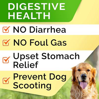 Probiotics Soft Chew Digestive Supplement for Dogs, 240 count