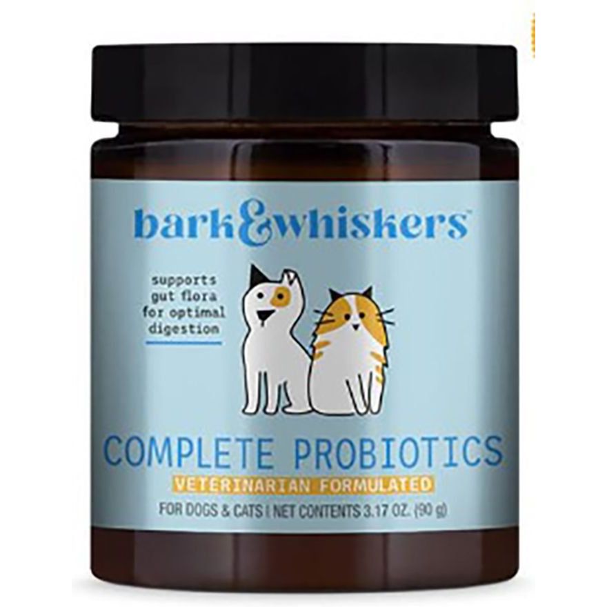 Complete Probiotics Supplement, Perros y Gatos. 90 g. - Bark & Whiskers