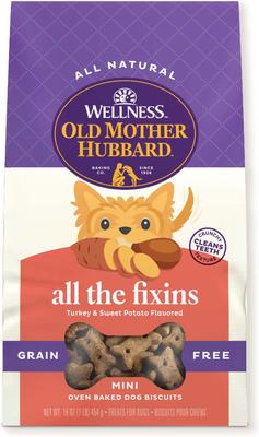 Galletas mini horneadas para perros Wellness Classic Just Vegg'N Natural, bolsa de 20 oz