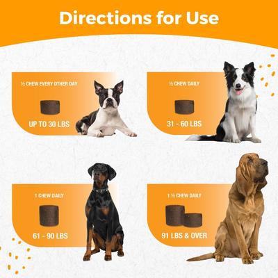 ProgilityMAX Hip & Joint with Eggshell Membrane, Glucosamine & Chondroitin Supplement for Large Dogs, 60 count