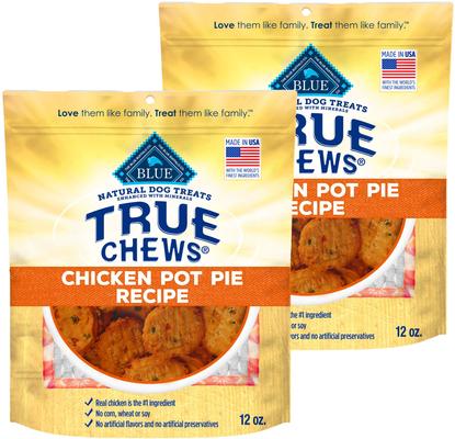 True Chews Chicken Pot Pie Recipe Dog Treats, 12-oz bag