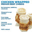 Chicken Beef Cheek Dog Treat, Medium, 2 count