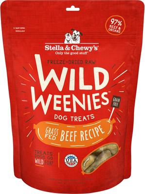Duck Wild Weenies Freeze-Dried Raw Dog Treats, 3.25-oz bag, bundle of 2