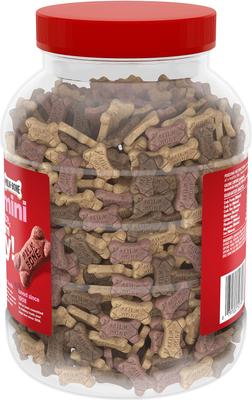 Bundle: Milk-Bone Mini's Flavor Snacks Beef, Chicken & Bacon + MaroSnacksReal Bone Marrow Dog Treats