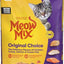 Bundle: Meow Mix Original Choice Dry Food + Purina Friskies Seafood & Chicken Pate Favorites Variety Pack Wet Cat Food