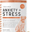 Bundle: Chew + Heal Anxiety & Stress, 60 count + Omega Skin + Coat Dog Supplement, 180 count