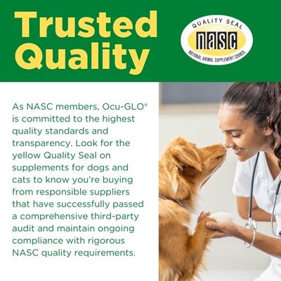 Ocu-GLO Powder Blend Vision Medium & Large Dog Supplement, 90 count