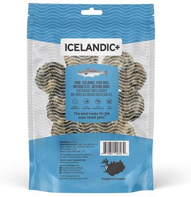 Cod Skin Rolls Fish Dog Treat, 3.0-oz bag