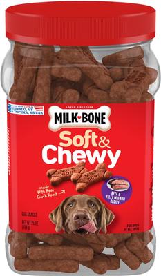 Bundle: Milk-Bone Beef & Filet Mignon + Chicken Recipe Dog Treats