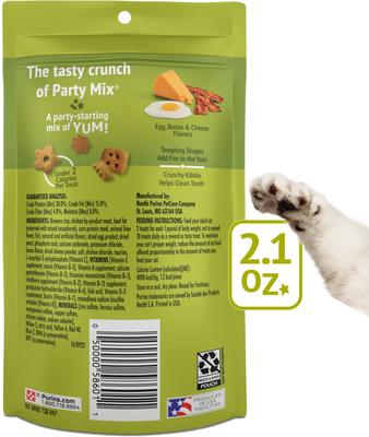 Bundle: Meow Mix Irresistibles Soft Salmon + Friskies Party Mix Morning Munch Crunch Flavor Crunchy Cat Treats