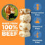 5 to 6-in Beef Cheek Rolls Bully Dusted Dog treats, 4 count
