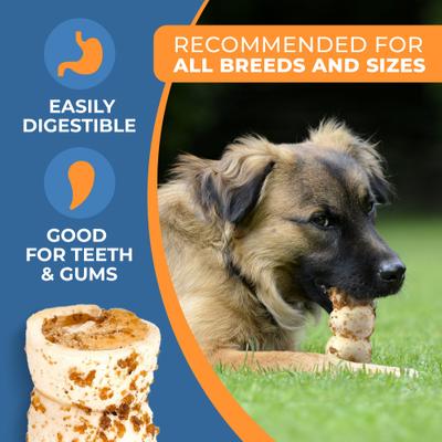 5 to 6-in Beef Cheek Rolls Bully Dusted Dog treats, 4 count