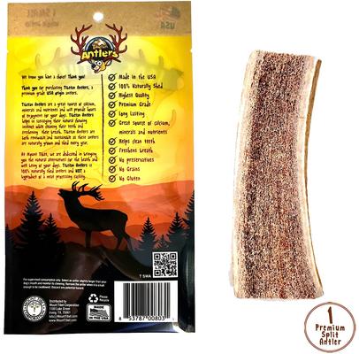 Split Antler Grain-Free Dog Treat, 1 count, Medium