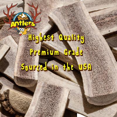 Split Antler Grain-Free Dog Treat, 1 count, Medium
