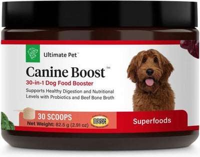 Canine Boost Multivitamin 33-in-1 Powder Supplement for Dogs, 3.17-oz box