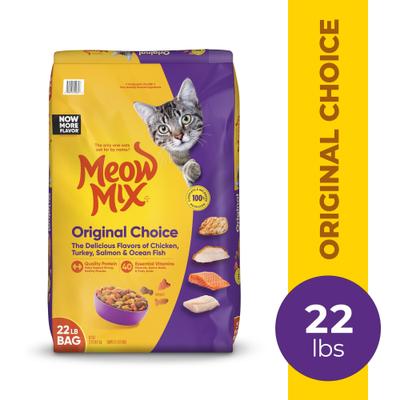 Bundle: Tidy Cats 24/7 Performance Scented Non-Clumping Clay Litter + Meow Mix Original Choice Dry Cat Food