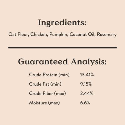 Oven Baked Wheat-Free Chicken Recipe Dog Treats, 14-oz box