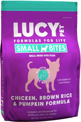 Chicken, Brown Rice & Pumpkin Limited Ingredient Diet Small Bites Dog Food, 4.5-lbs bag