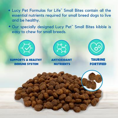 Chicken, Brown Rice & Pumpkin Limited Ingredient Diet Small Bites Dog Food, 4.5-lbs bag
