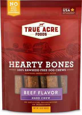 Hearty Bones Beef Flavored Treats, 16-oz bag
