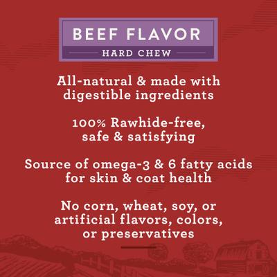 Hearty Bones Beef Flavored Treats, 16-oz bag