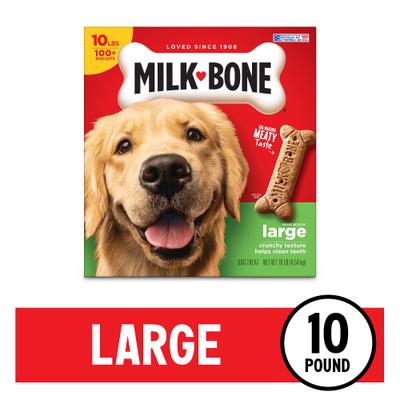 Bundle: Purina Pro Plan Adult Large Breed Weight Management Chicken & Rice Formula Dry Food + Milk-Bone Original Large Biscuit Dog Treats