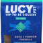 Hip To Be Square Duck & Pumpkin Formula Grain-Free Dog Treats, 6-oz bag