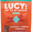 Hip To Be Square Salmon & Pumpkin Formula Grain-Free Dog Treats, 6-oz bag