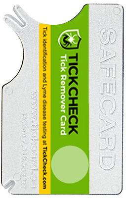 Wallet Sized Tick Removal Card