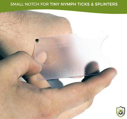 Wallet Sized Tick Removal Card