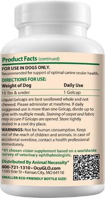 Ocu-GLO Softgel Vision Supplement for Small Dogs, 90 count