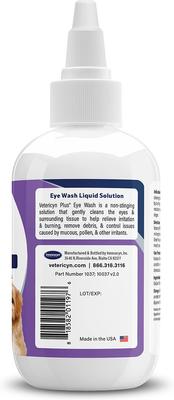 Plus Antimicrobial Eye Wash for Dogs, Cats, Horses & Small Pets, 3-fl oz bottle