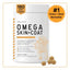 Omega Skin + Coat Dog Supplement, 2 pack, 120 count