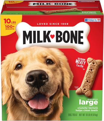 Paquete: alimento seco para perros adultos Purina ONE True Instinct con pavo y venado real, alto en proteínas + premios Milk-Bone Original Large Biscuit.