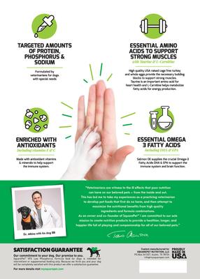 VFS Low Phosphorus Formula Dry Dog Food, 22-lb bag