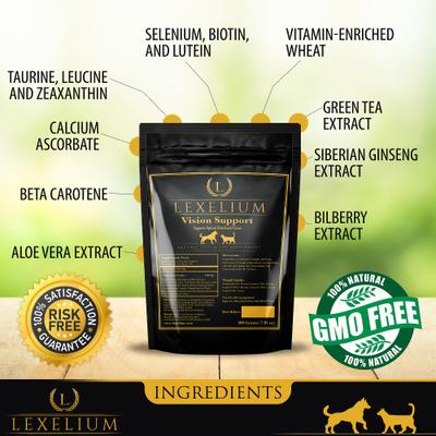 Vision Support Dog & Cat Supplement, 7-oz bag