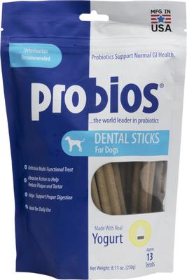 Dental Chew Sticks Dental Dog Treats, 13 count
