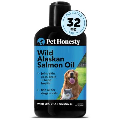 Bundle: Pet Honesty Allergy Support Immunity Strength & Digestive Health Soft Chews + Wild Alaskan Salmon Oil Dog Supplement