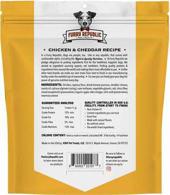 Sticks Chicken & Cheddar Recipe Grain-Free Dog Treats, 6-oz bag