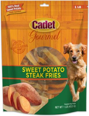 Gourmet Sweet Potato Fries Sweet Potato Flavor Dog Treats, 1-lb