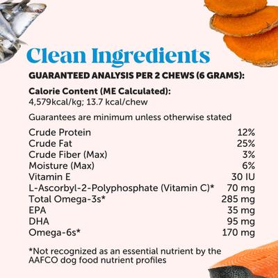 Bundle: Pet Honesty Allergy SkinHealth & Flaxseed, Omegas & Probiotics Dog Supplement, 90 count + Pet Honesty Salmon SkinHealth Snacks Skin & Coat Soft Chews Dog Supplement, 90 count