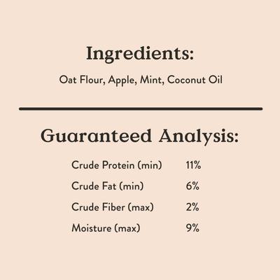 Daily Support Breath Aid Apple & Mint Recipe Dog Treat, 12-oz box