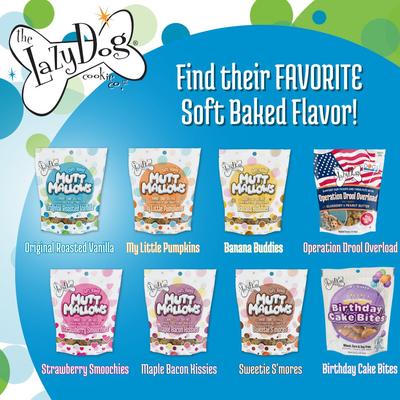 Mutt Mallows Original Roasted Vanilla Soft-Baked Dog Treats, 5-oz bag