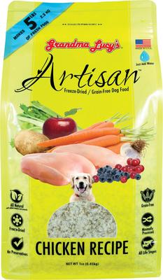 Artisan Chicken Grain-Free Freeze-Dried Dog Food, 3-lb bag